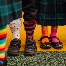 Stripes, spots, zigzags, and sparkles — odd socks, same message: Be kind. Be you. 
#OddSocksDay #AntiBullyingWeek #StMargaretsSchool
.
.
.
#StMargaretsHertfordshire #StMargaretsBushey #busheylife #busheymums #independentschool #schoollife #education #boardingschool #watford #stanmore #radlett #harrow #watfordmums #watfordlife #pinnermums #pinnerparents #preplife #prepschool #rickmansworthmums #stanmoremums