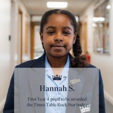 Who doesn't want to be a rock star? A Times Table Rock Star, that is! 

Every two weeks, the child in Years 3-6 with the fastest score will earn a special badge to wear proudly for the week, and their name will shine in our school foyer. Earn the badge three times in one term, and it’s theirs to keep forever!

A huge congratulations to all of our TTRS champions and a special mention to Hannah, our very first Year 4 pupil to claim the Times Table Rock Star badge! She’s set the bar high, and we can’t wait to see who will join her next.

We love seeing our children’s confidence grow as they rock their maths skills. Keep practising, keep shining, and keep rocking those times tables!

#StMargaretsSchool #TimesTableRockStars
.
.
.
#StMargaretsHertfordshire #StMargaretsBushey #busheylife #busheymums #independentschool #schoollife #education #boardingschool #watford #stanmore #radlett #harrow #watfordmums #watfordlife #pinnermums #pinnerparents #preplife #prepschool #rickmansworthmums #stanmoremums