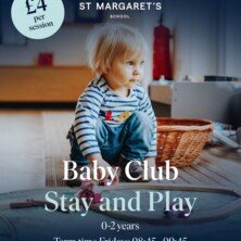 Join us each Friday morning for an hour of fun, play, and connection designed especially for parents and little ones aged 0–2 years. Enjoy a relaxed space to play together, explore sensory activities, share stories, and meet other families. Every session includes simple activities to support your child’s early development — all in a friendly, welcoming environment.

Sessions start in January running from 8.45am - 9.45am each Friday through term time and families are required to block book per half term to attend.  Use our link in bio to book your place.

SPRING HALF TERM 1
January 9th, 16th, 23rd, 30th, February 6th, 13th.
.
.
.
#StMargaretsSchool #ParentAndToddler #EYFS #ParentAndToddler #ToddlerGroup #BabyGroup #Under5s #EarlyYearsFun #SensoryPlay #StayAndPlay #UKParents #UKMums #LocalMums #KidsActivitiesUK #MumLifeUK #WatfordMums #BusheyMums #WhatsOnForKidsLondon