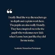 We love welcoming new pupils into our School and giving them a chance to explore life at St Margaret’s first-hand. 

Our recent January Masterclasses were full of creativity, curiosity, and new experiences. Swipe through to hear what some of the pupils enjoyed most and what made their time with us so special. 

We look forward to welcoming pupils again next week for our Offer Holder Days, where they will get to experience a typical day-in-the-life of a St Margaret's pupil.

#StMargaretsSchool #NewStart
.
.
.
#StMargaretsHertfordshire #StMargaretsBushey #StMargaretsNursery #TheNursery #earlyeducation #nurseryschool #kindergarten #preschool #busheylife #busheymums #independentschool #schoollife #education #boardingschool #watford #stanmore #radlett #harrow #watfordmums #watfordlife #pinnermums #pinnerparents #preplife #prepschool #rickmansworthmums #stanmoremums