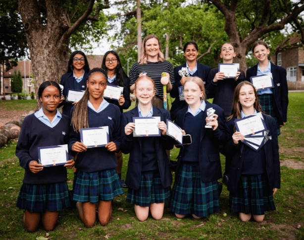 U12A Netball Team Thumbnail 614x484px 